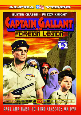Captain Gallant of the Foreign Legion - Volumes 1 & 2 - DVD