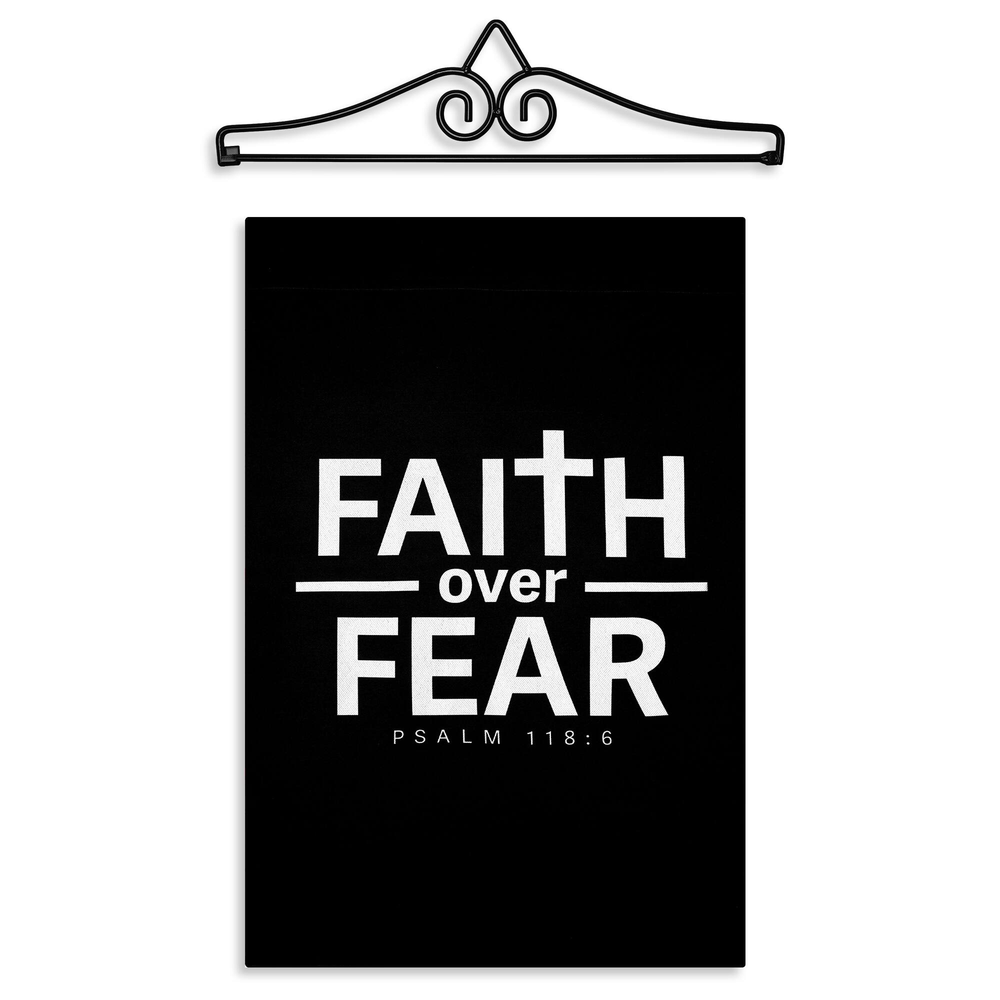 FAITH over FEAR  
PSALM 118:6