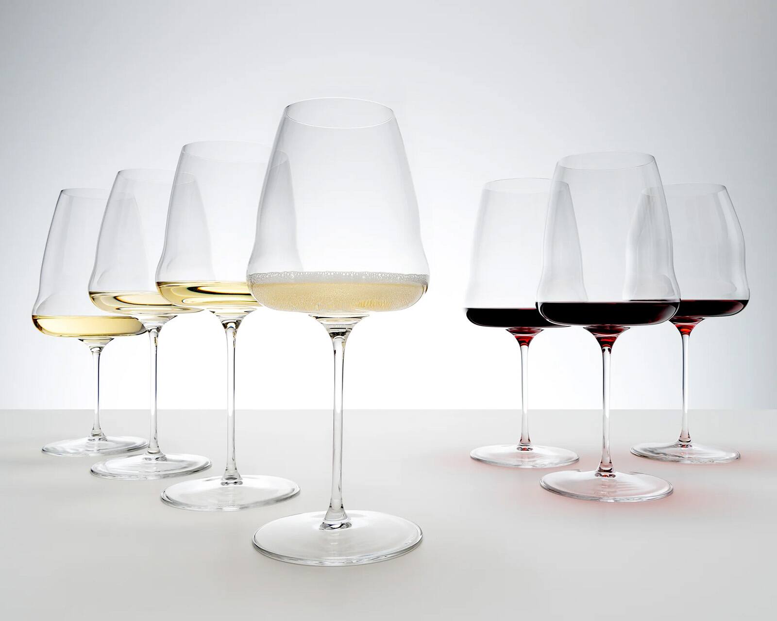 Alt View 3. Riedel - Winewings Tasting Set, Set of 4 Wine Glasses - Clear.