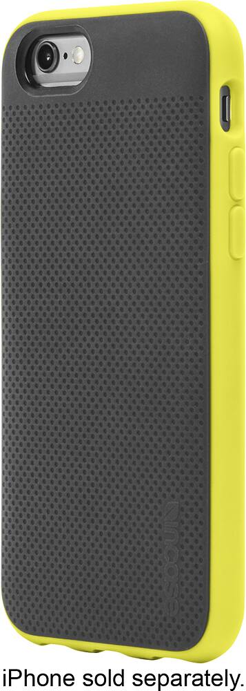 Front. Incase - ICON Case for Apple® iPhone® 6 Plus and 6s Plus - Gray.