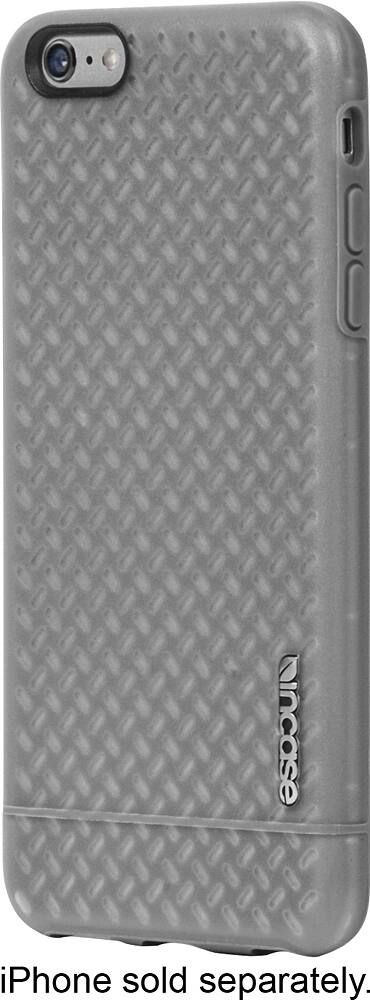 Front. Incase - Smart SYSTM Case for Apple iPhone 6 and 6s - Gray/Frost Clear.