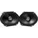 Alt View 11. JVC - 6" x 8" 2-Way Car Speakers with Carbon Mica Cones (Pair) - Black.