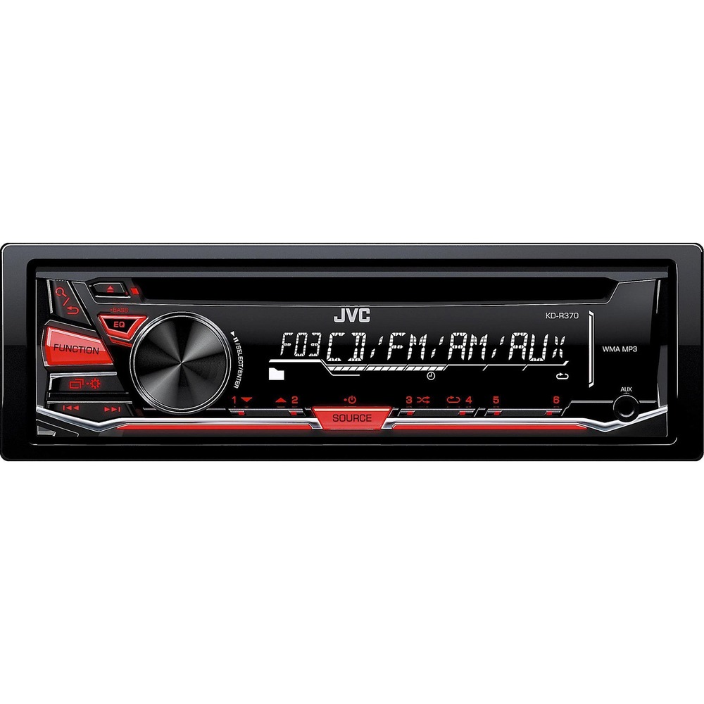 JVC CAR STEREO RADIO CD PLAYER DECK W/ DASH KIT & WIRE HARNESS INSTALLATION KIT