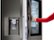Alt View Zoom 16. LG - 23.5 Cu. Ft. French InstaView Door-in-Door Counter-Depth Smart Wi-Fi Enabled Refrigerator - Black stainless steel.