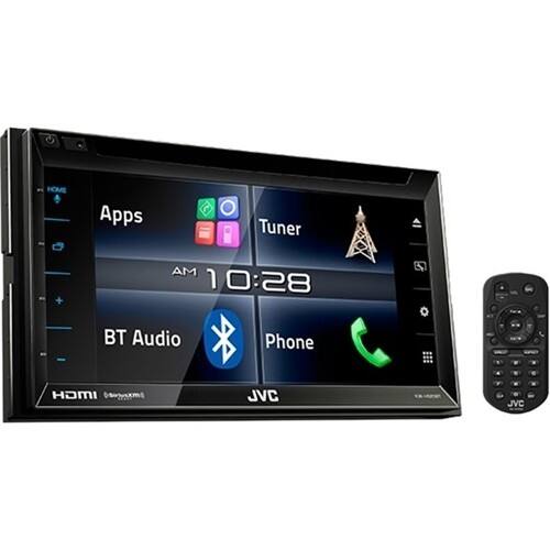Best Buy JVC 6.8" Builtin Bluetooth InDash CD/DVD/DM Receiver Black