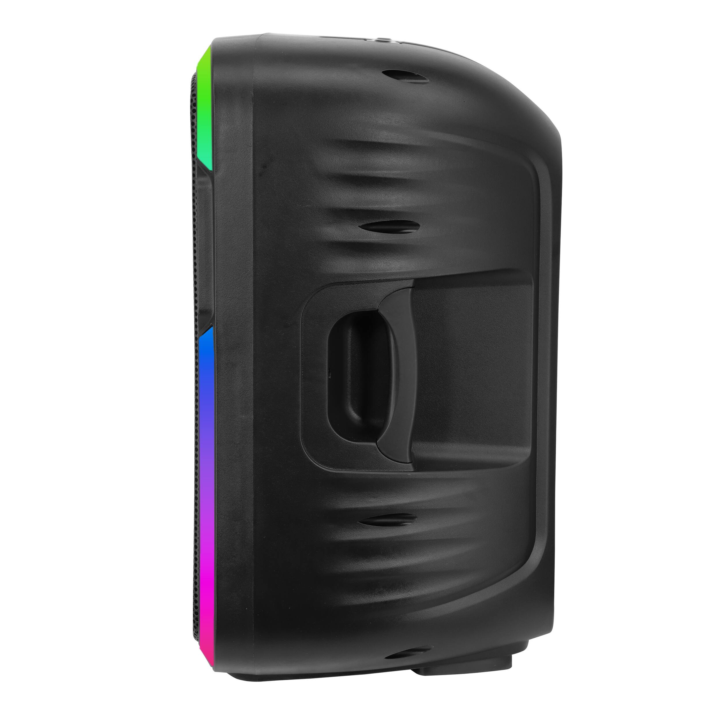 Alt View 2. iQ Sound - IQ Sound 15 Inch LED Party Speaker with True Wireless Stereo.
