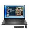 Dell - Upgraded - 16 16" FHD+ Touchscreen Laptop,AMD Ryzen 7 250,64GB RAM,2TB SSD+288GB Dock Set,Backlit Keyboard,Win 11 Pro - Black