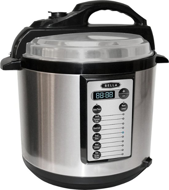 bella-6-quart-pressure-cooker-black-silver-bla14467-best-buy