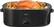 Alt View 12. Bella - 17 -Quart Turkey Roaster - Black.