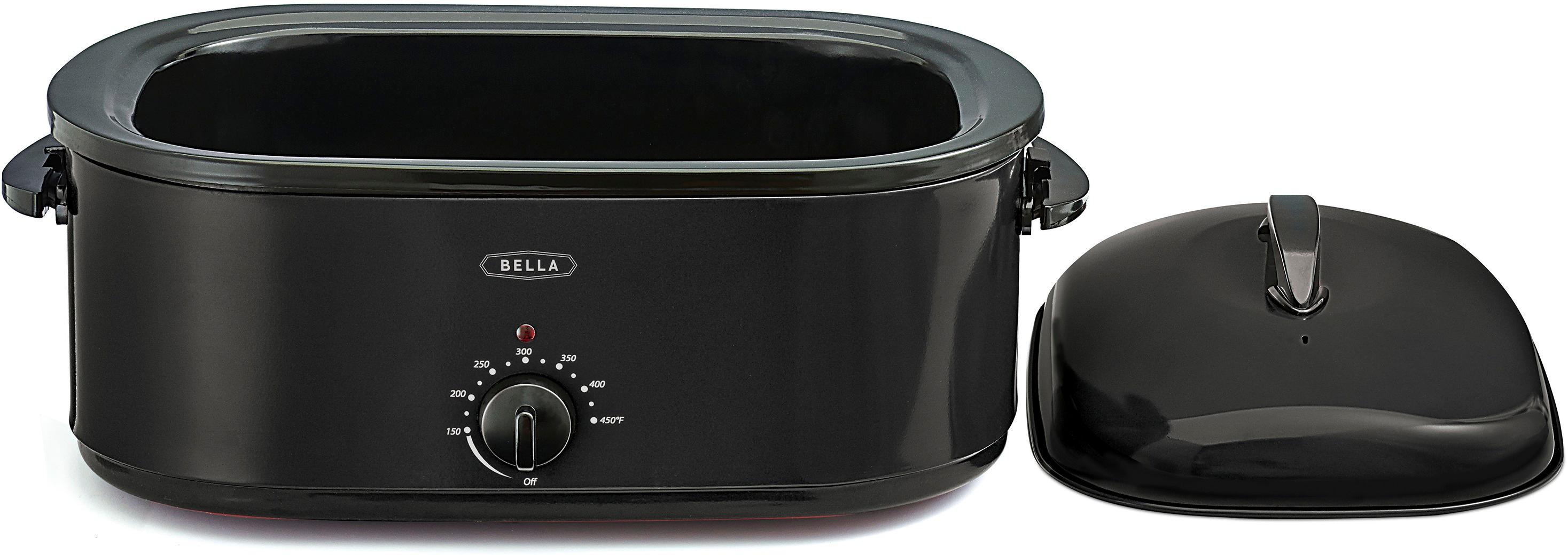 Bella 18 Quart Turkey Roaster - - Yahoo Shopping