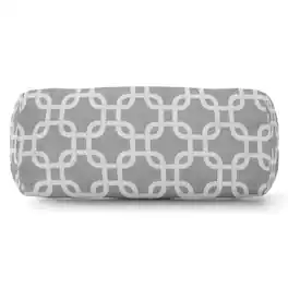 Majestic Home - Bolster Pillow Links - Gray