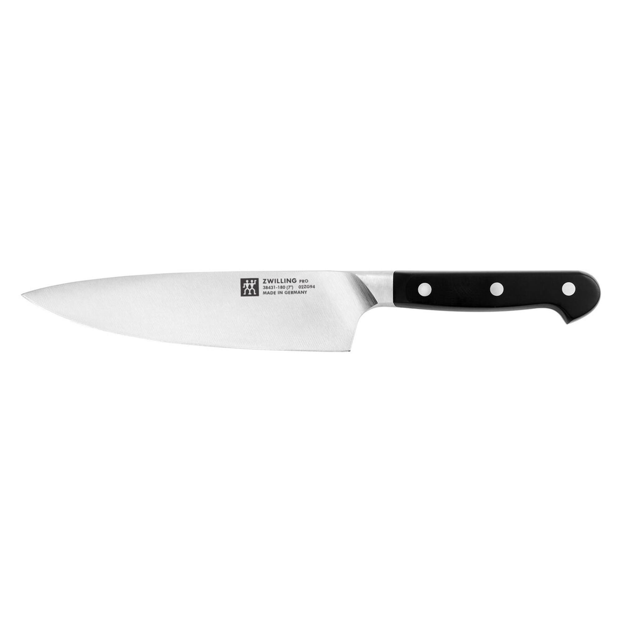 ZWILLING - Pro Slim 7-inch Chef's Knife - Black