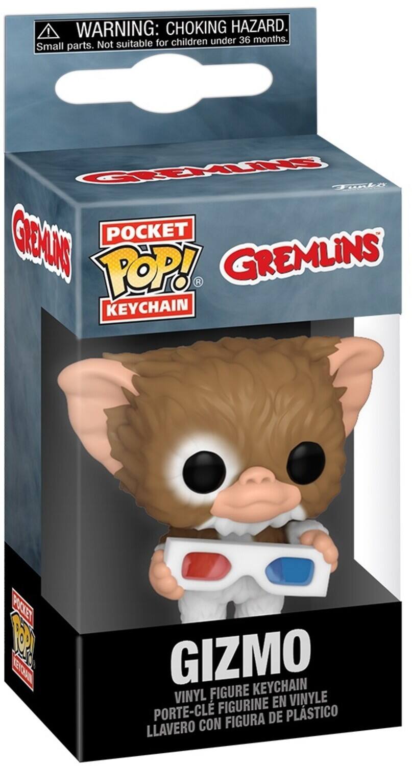 **WARNING: CHOKING HAZARD.**  
Small parts. Not suitable for children under 36 months.

**GREMLINS**  
**POCKET POP! KEYCHAIN**  
**GREMLINS**

**GIZMO**  
VINYL FIGURE KEYCHAIN  
PORTE-CLE FIGURINE EN VINYLE  
LLAVERO CON FIGURA DE PLÁSTICO