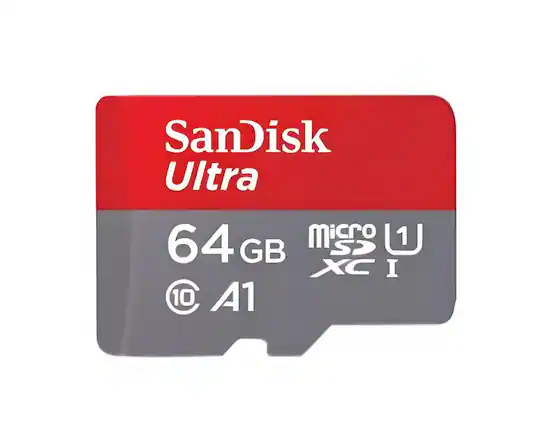 SanDisk Ultra
64 GB
MicroSDXC I
10 A1
