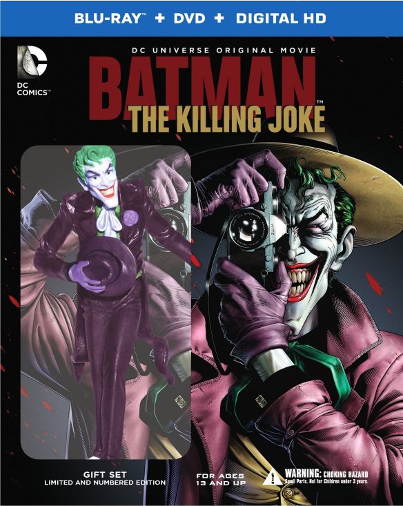 Batman: The Killing Joke [Deluxe Edition] [Includes Figurine] [Blu-ray]  [2016] - Best Buy