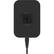 Front. mophie - Car Mount Wireless Charger - Black.