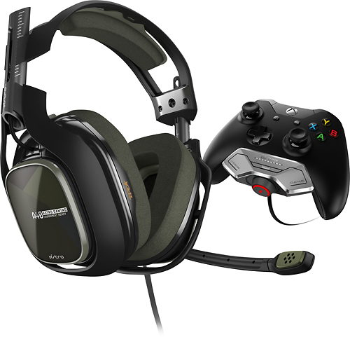 Astro Gaming A40 Wired Stereo Gaming Headset for Xbox One and PC with MIXAMP M80 in Black