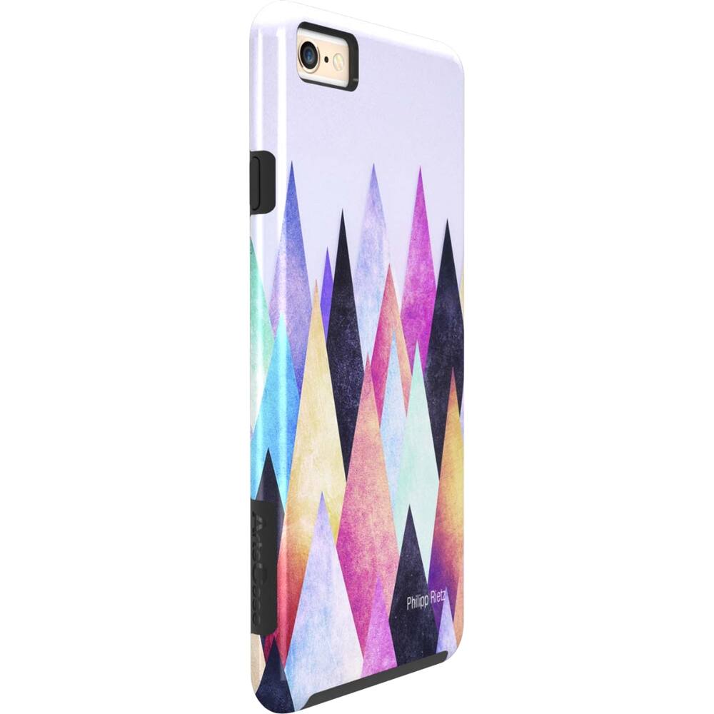 Angle. ArtsCase - StrongFit Designers Series Hard Shell Case for Apple iPhone 6 and 6s - Triangle Peak Woods by Philipp Rietz.