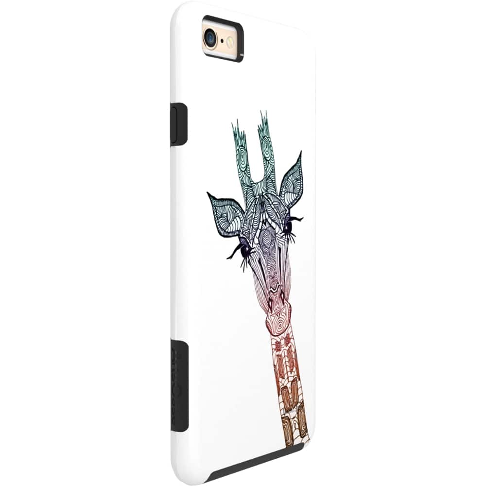 strongfit designers series hard shell case for apple iphone 6 and 6s - giraffe teal by monika strigel strongfit designers series hard shell case for apple iphone 6 and 6s - giraffe teal by monika strigel