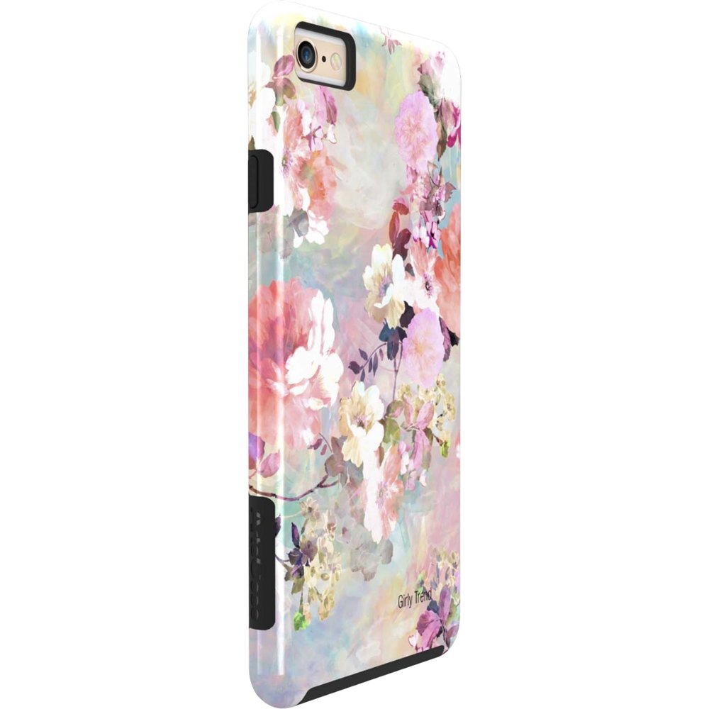 strongfit designers series hard shell case for apple iphone 6 and 6s - watercolor flowers by girly trend