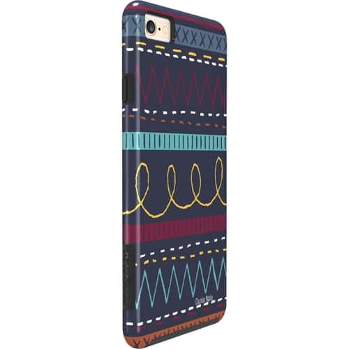 ArtsCase - StrongFit Designers Series Hard Shell Case for Apple iPhone 6 and 6s - Stitch by Dunia Nalu - Angle