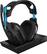 Left. Astro Gaming - A50 Wireless Dolby 7.1 Surround Sound Gaming Headset for PlayStation 4 and Windows - Black and Blue.