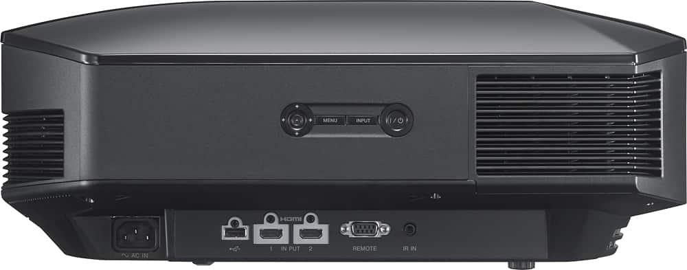 Back. Sony - Home Cinema VPL 1080p HD SXRD Projector - Black.