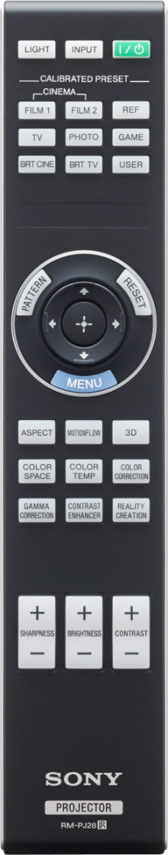 Alt View 13. Sony - Home Cinema VPL 1080p HD SXRD Projector - Black.