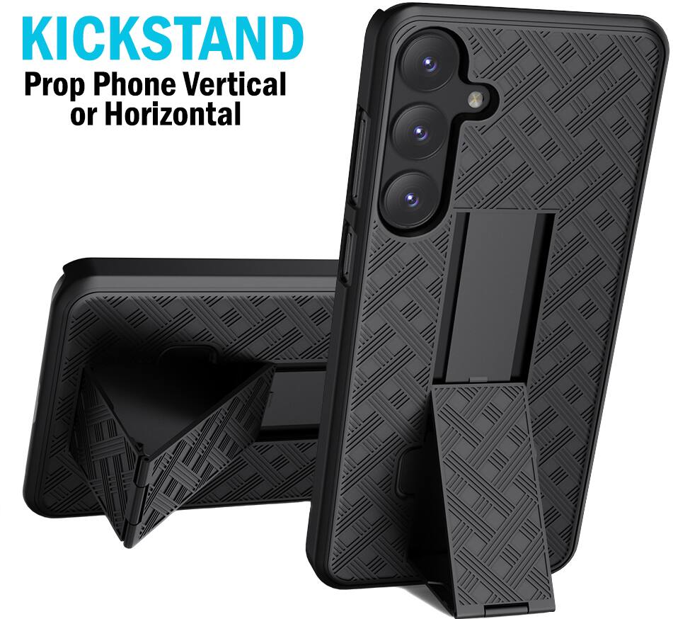 KICKSTAND  
Prop Phone Vertical or Horizontal
