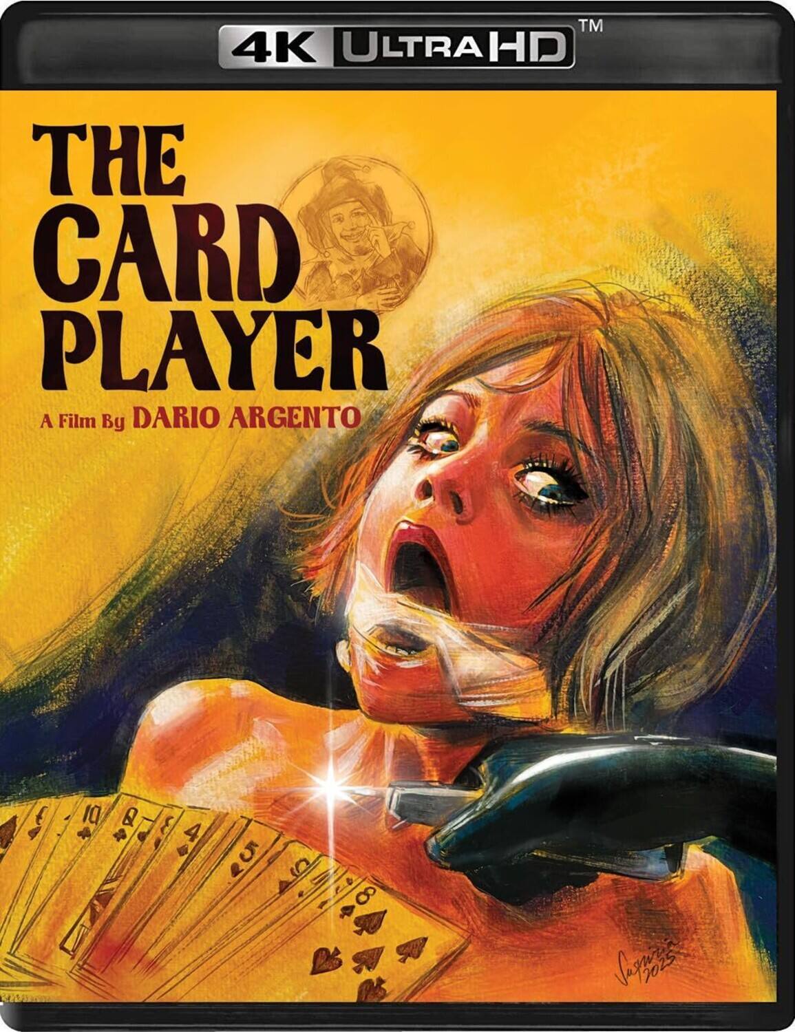 Front. The Card Player   - 4K Blu-Ray.