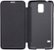 Alt View Zoom 3. Platinum™ - Leather Flip Case for Samsung Galaxy S 5 Cell Phones - Black.