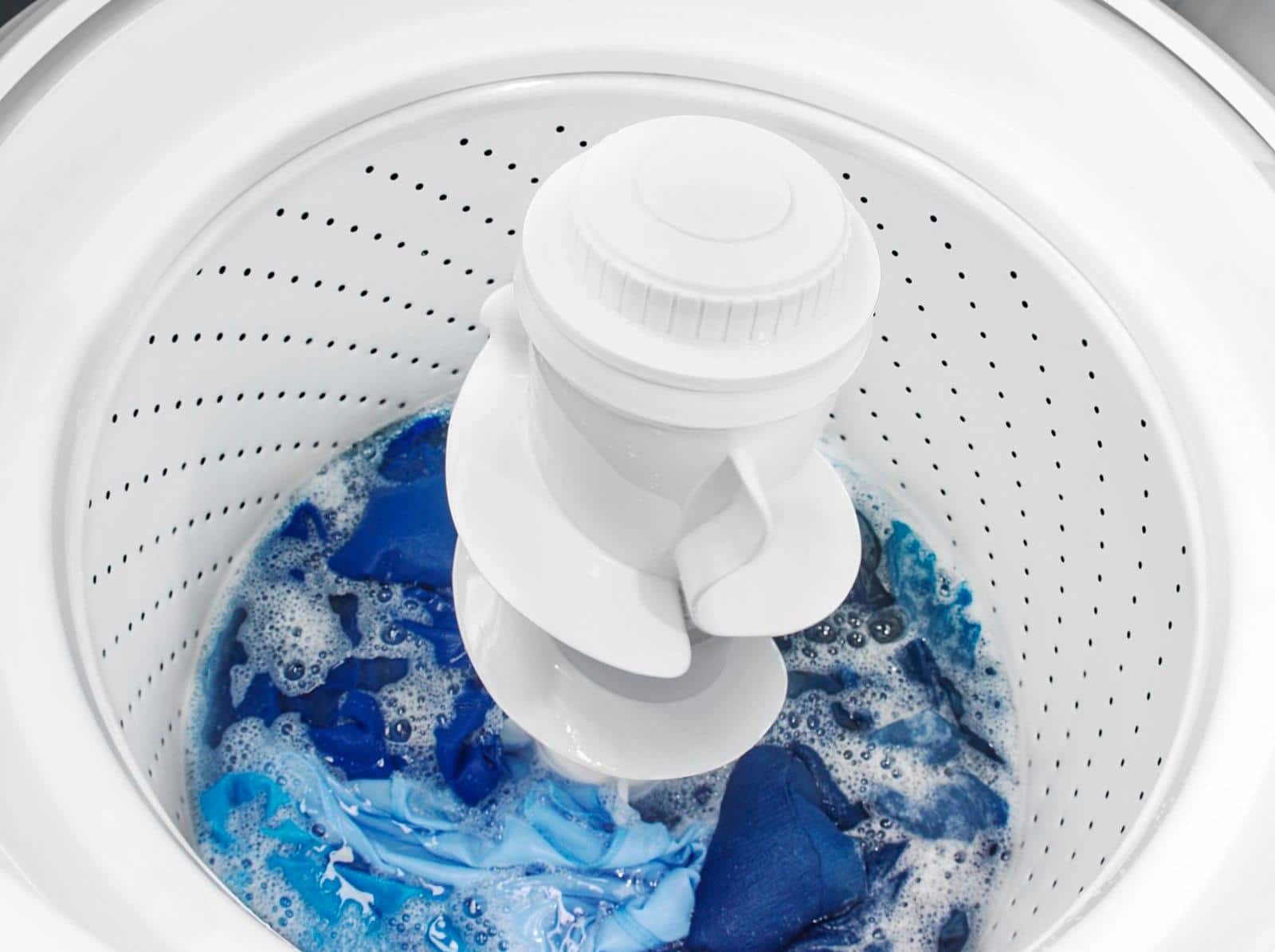 Alt View 12. Amana - 3.5 Cu. Ft. High Efficiency Top Load Washer with Dual Action Agitator - White.