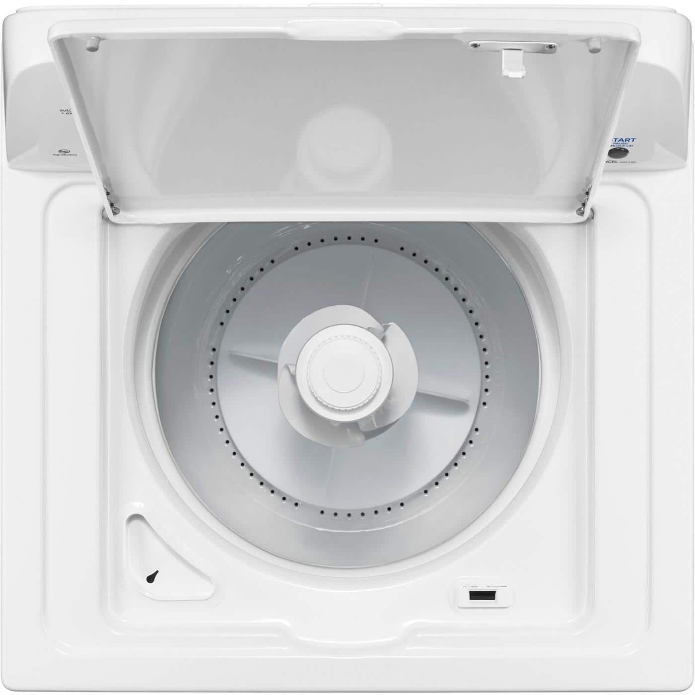 Alt View 14. Amana - 3.5 Cu. Ft. High Efficiency Top Load Washer with Dual Action Agitator - White.