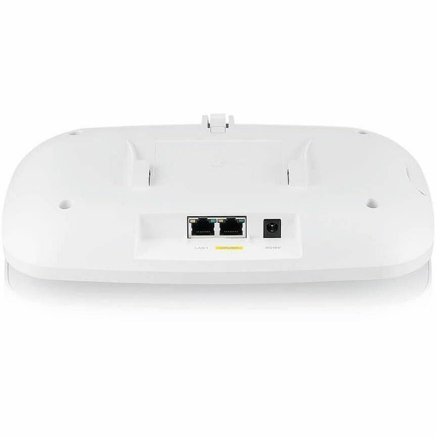 Alt View 5. ZYXEL - Zyxel WiFI 7 BE11000 Wireless MultiGig Pro Access Point | 2 x 2.5Gb Ethernet | Tri-Band Operation | Mesh and PTP Bridge - White.