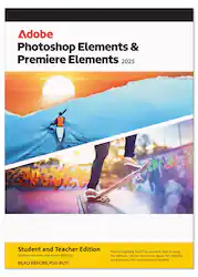 Adobe - Photoshop Elements 2025 & Premiere Elements 2025 Student & Teacher Edition (3-Year License) - Mac OS, Windows - Front_Zoom