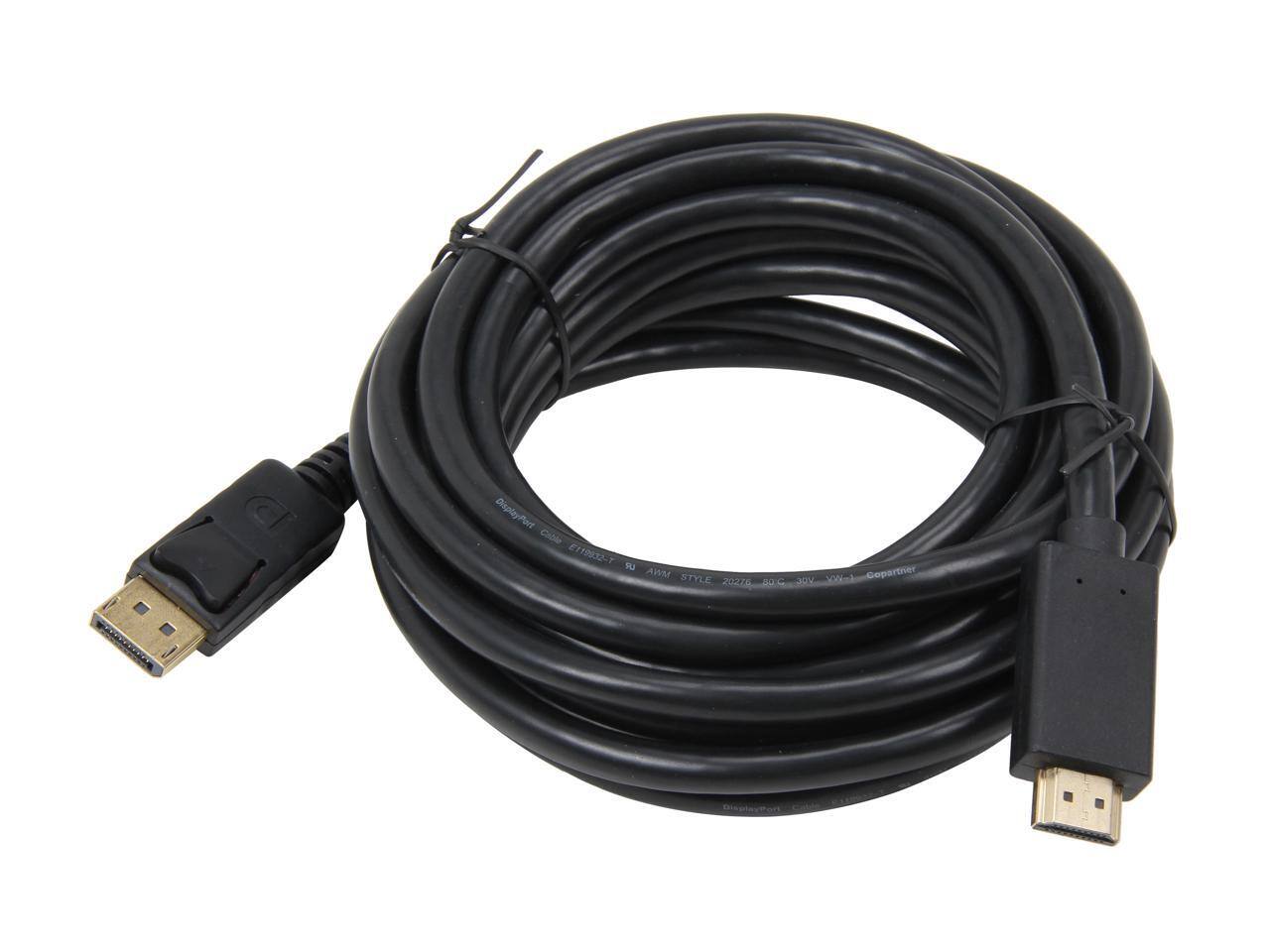 DisplayPort Cable E119932-T ER AWM STYLE 20276 80C sov