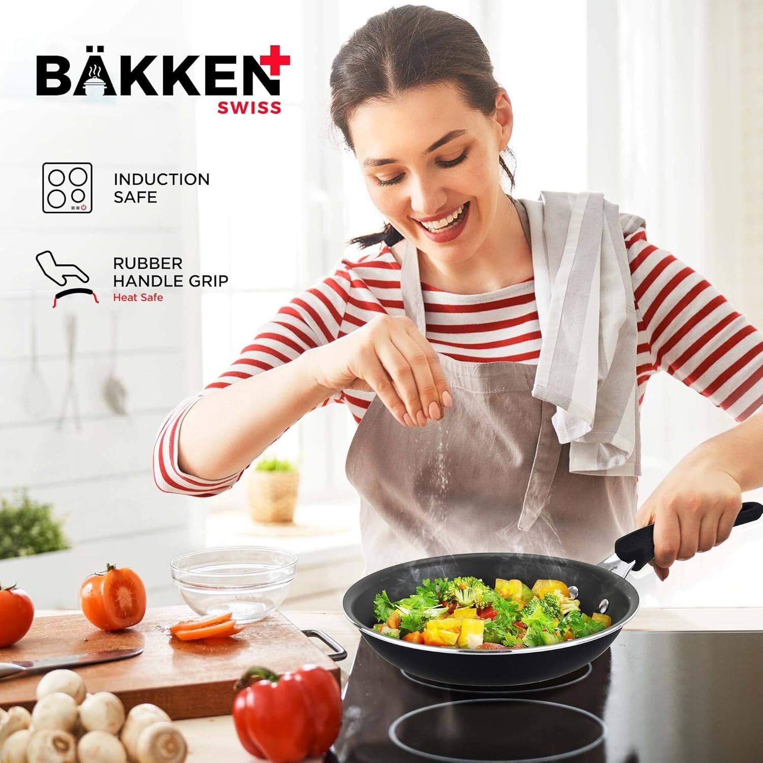 BÄKKEN+ SWISS

INDUCTION SAFE

RUBBER HANDLE GRIP
Heat Safe