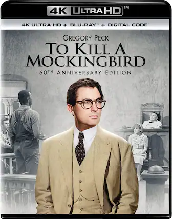 Front. To Kill a Mockingbird (60th Anniversary Edition) - 4K Blu-Ray.
