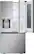 Alt View 5. LG - 24.5 Cu. Ft. French Door Standard-Depth MAX Smart Refrigerator with Dual Ice Maker with Craft Ice - PrintProof Stainless Steel.
