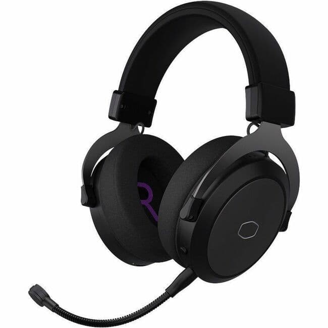 Cooler Master - CH351 Gaming Headset - Stereo - Mini-phone (3.5mm) - Wired/Wireless - Bluetooth/RF - 65.6 ft - 32 Ohm - 20 - Black