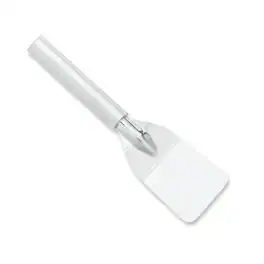 Rada - Cutlery 2-Inch Mini Server Solid Turner Spatula, Aluminum Handle - Silver