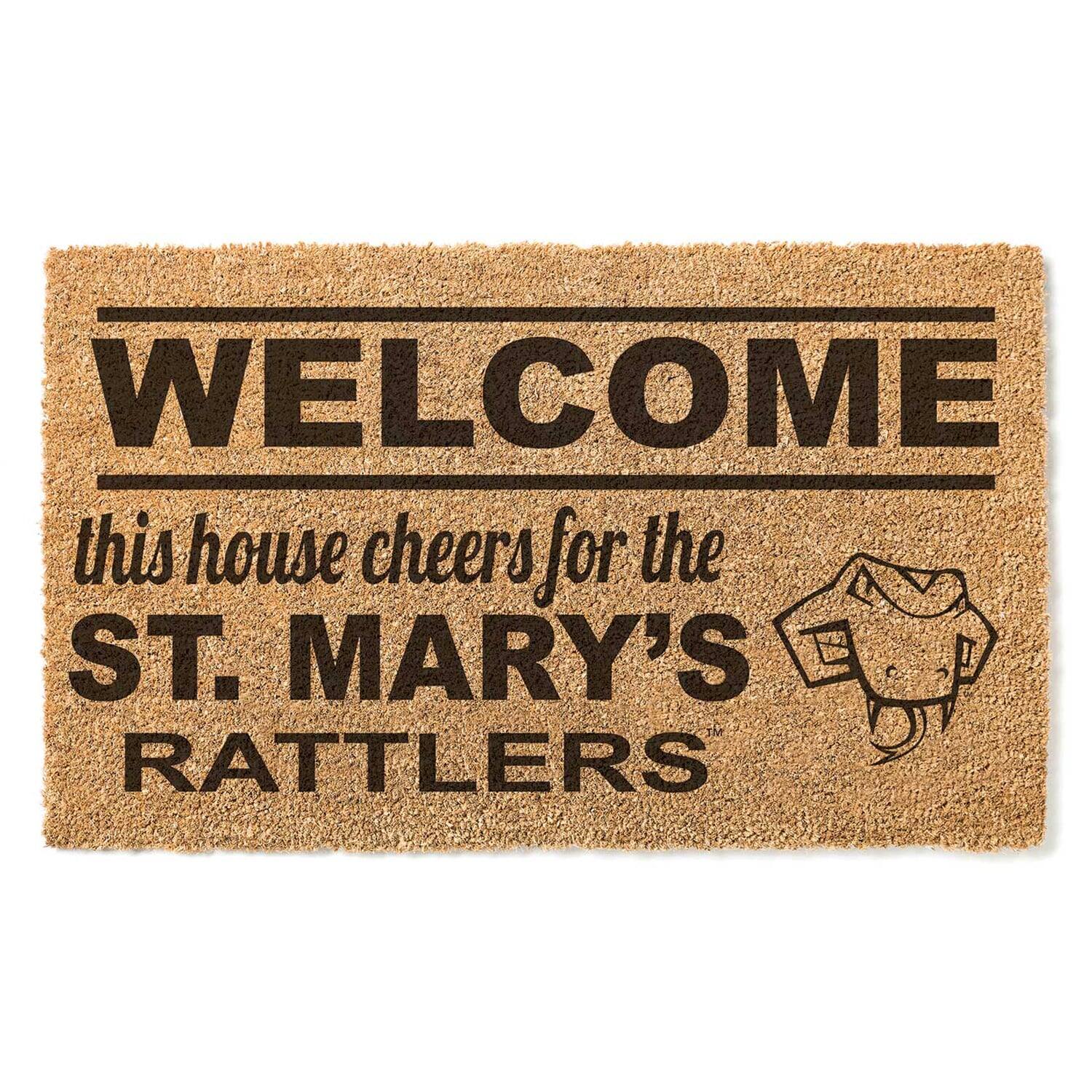 St. Mary's University Rattlers 18" x 30" Welcome Doormat