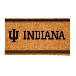 Evergreen Enterprises - Indiana Hoosiers 16" x 28" Coir Logo Doormat - Multicolor