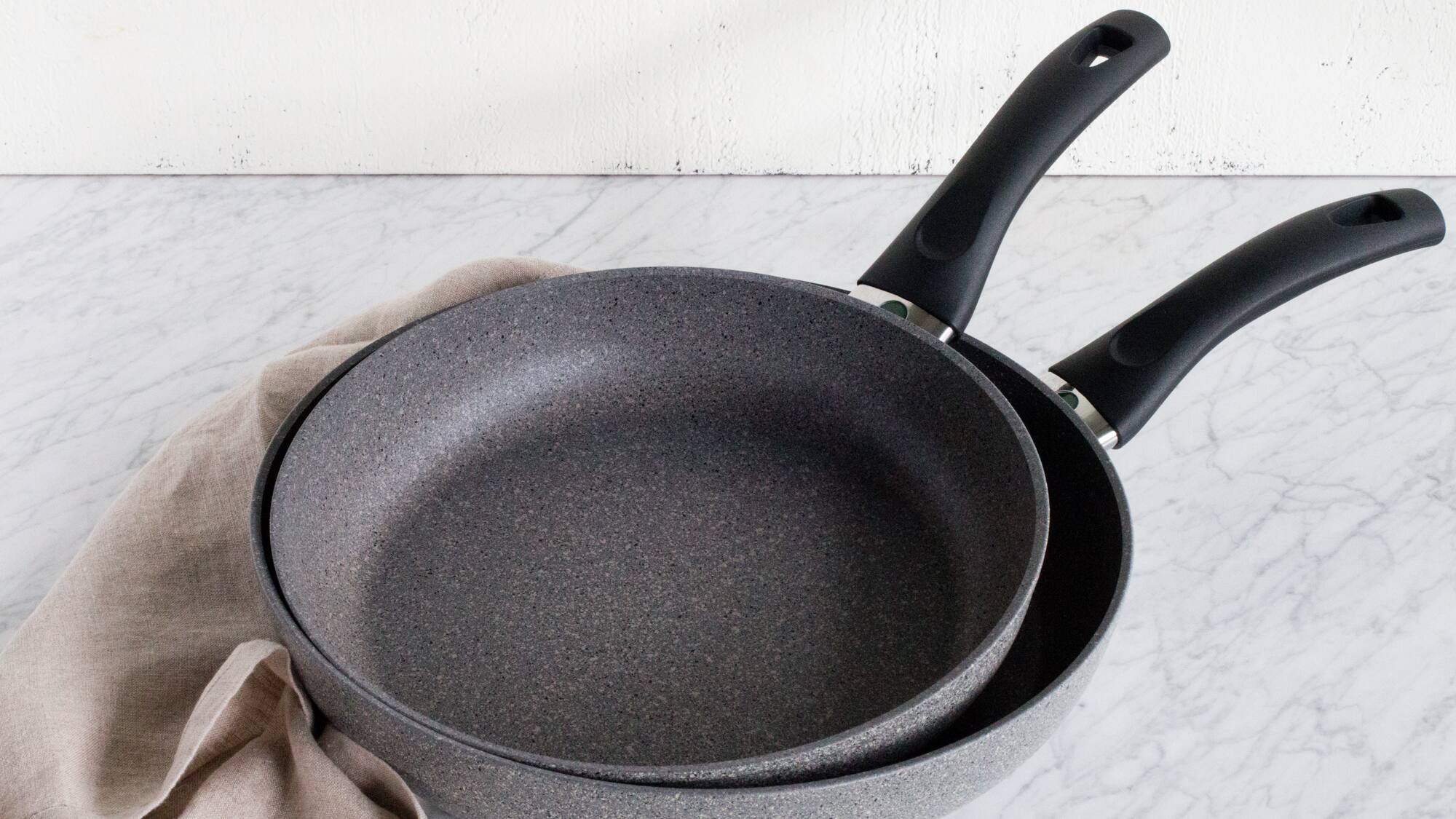 Alt View 7. Ballarini - BALLARINI Parma by HENCKELS Forged Aluminum Nonstick 2-Pc Fry Pan Set - Granite.