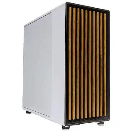 Front. Cobratype - Elevate Gaming Desktop - AMD Ryzen 7 9700X - 32GB DDR5 Memory - AMD Radeon RX 9070 XT - 2TB NVMe - White.