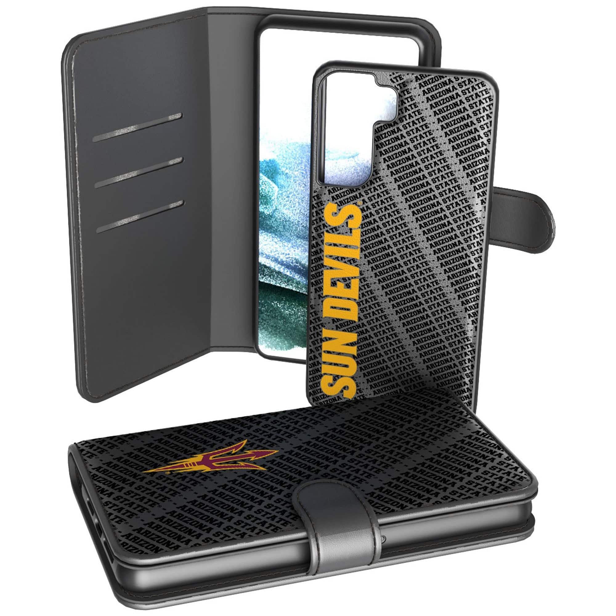 Keyscaper - NCAA - Arizona State Sun Devils Samsung Galaxy Mono Tilt Wallet Case - S21 Plus - Multicolor price history on PriceWatchPro