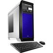 CybertronPC - Titanium Desktop - Intel Core i7-7700K - 16GB Memory - NVIDIA GeForce GTX1080 - 1TB Hard Drive - Blue - Larger Front