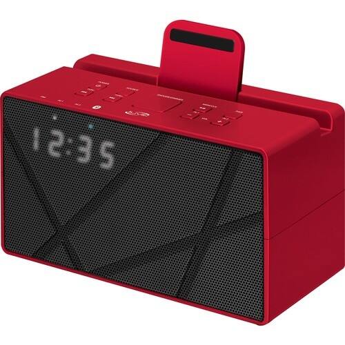 Front Standard. iLive - Home Audio Speaker System - Wireless Speaker(s) - Red.