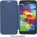Alt View 2. Platinum™ - Leather Flip Case for Samsung Galaxy S 5 Cell Phones - Blue.