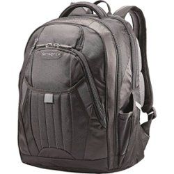 Samsonite - Tectonic 2 Large Laptop Backpack for 17" Laptop - Black - Front_Zoom